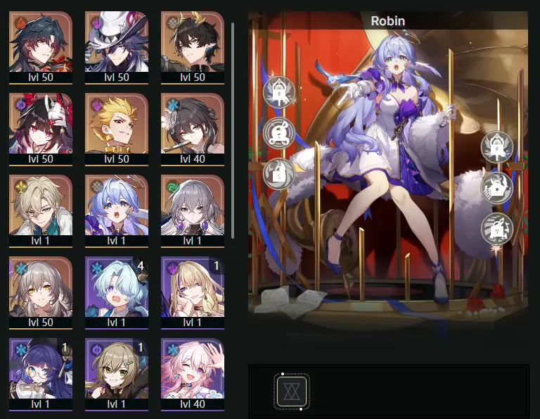 EU - Trailblaze Level: 40 - 57 CHARACTERS -  Mortenax Blade - Ashveil - Dan Heng • Permansor Terrae - Sparkle - Gilgamesh - Ruan Mei - Aventurine - Robin - Bronya - Trailblazer