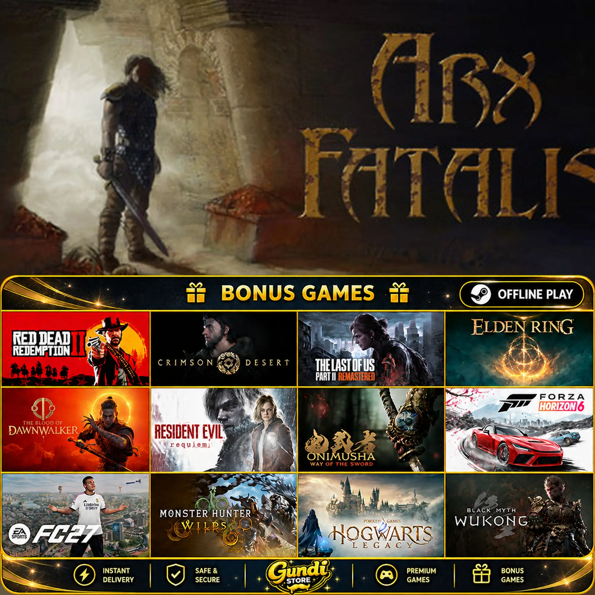 [AUTO CODE] - Arx Fatalis + BONUS GAME