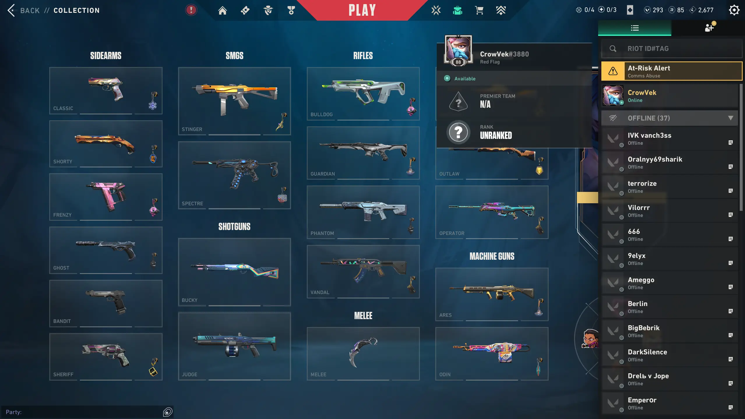 EU - 88 LEVEL -FULL ACCESS- 70  SKINS