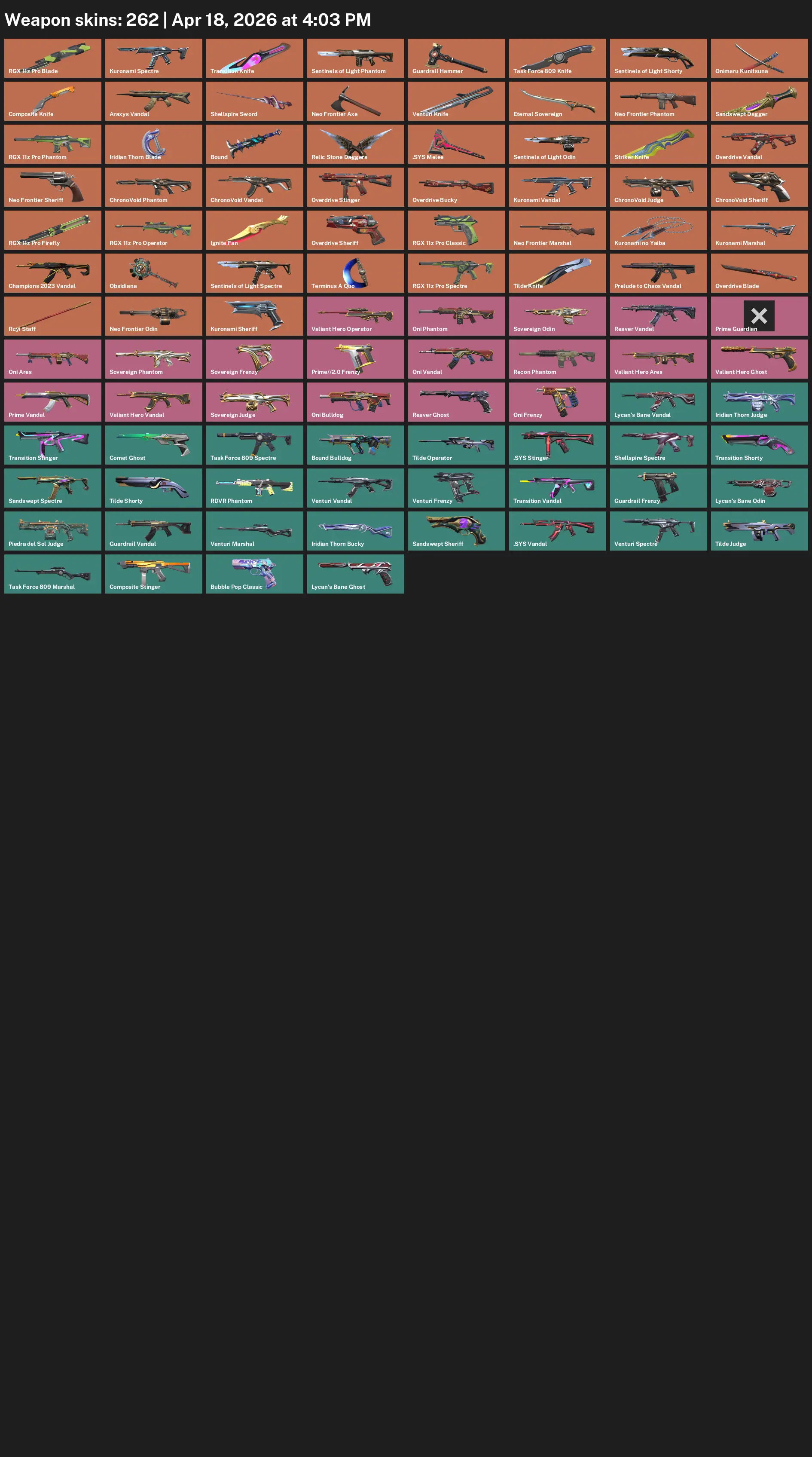 139K VP Spent -  262 Skin - Last Rank: Ascendant  -  Mail Cheangable - Phone Linked - FULL+FULL