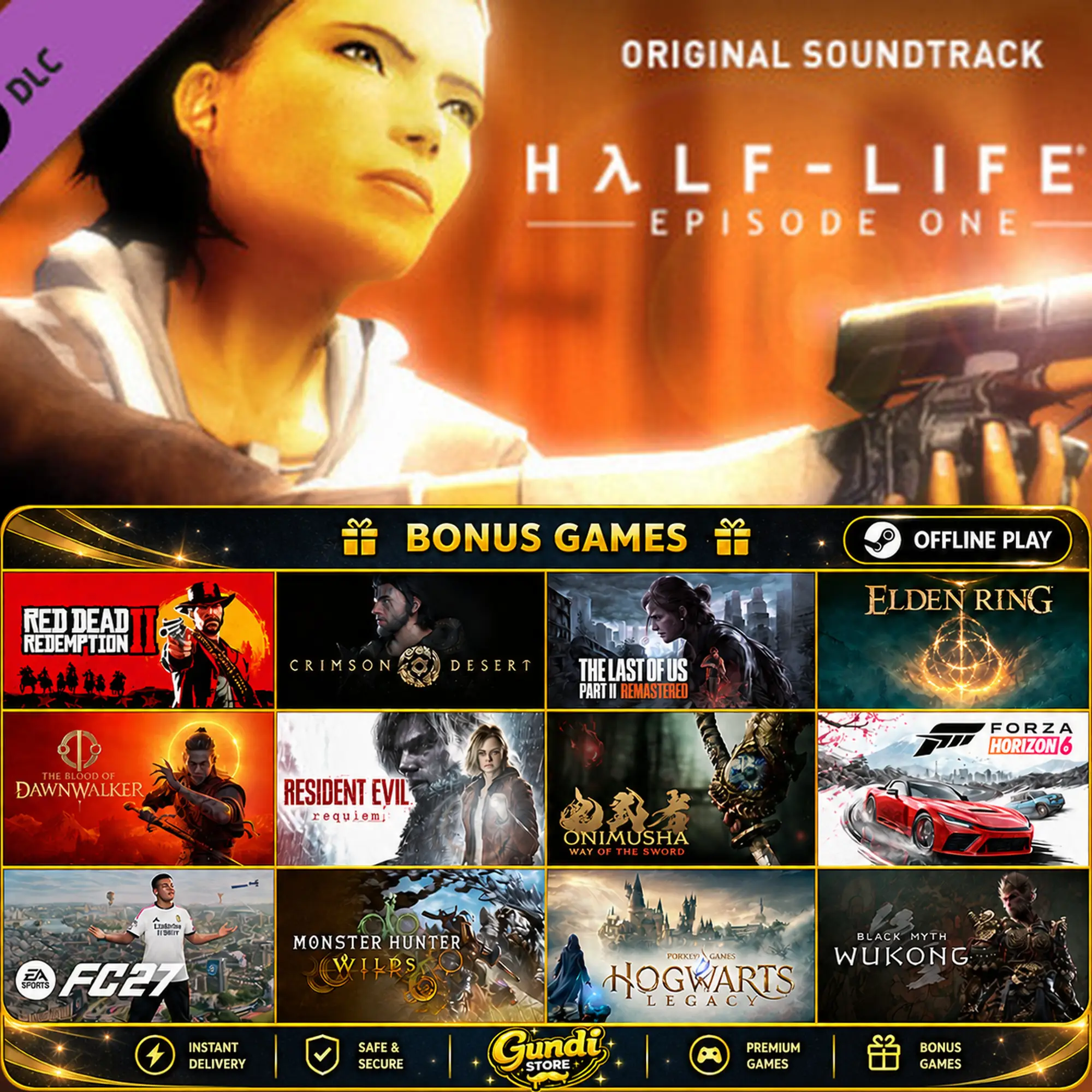 [AUTO CODE] - Half-Life 2_ Episode One + BONUS GAME