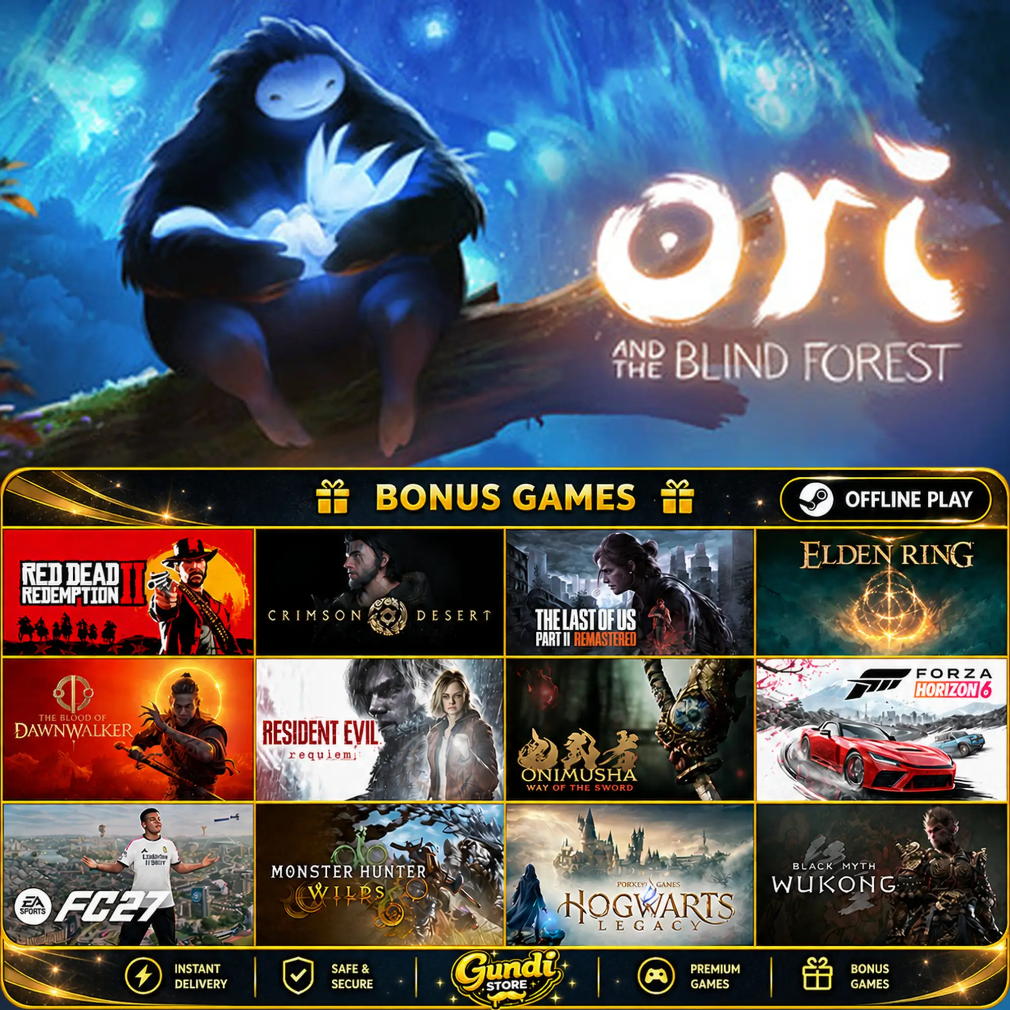 [AUTO CODE] - Ori and the Blind Forest + BONUS GAME