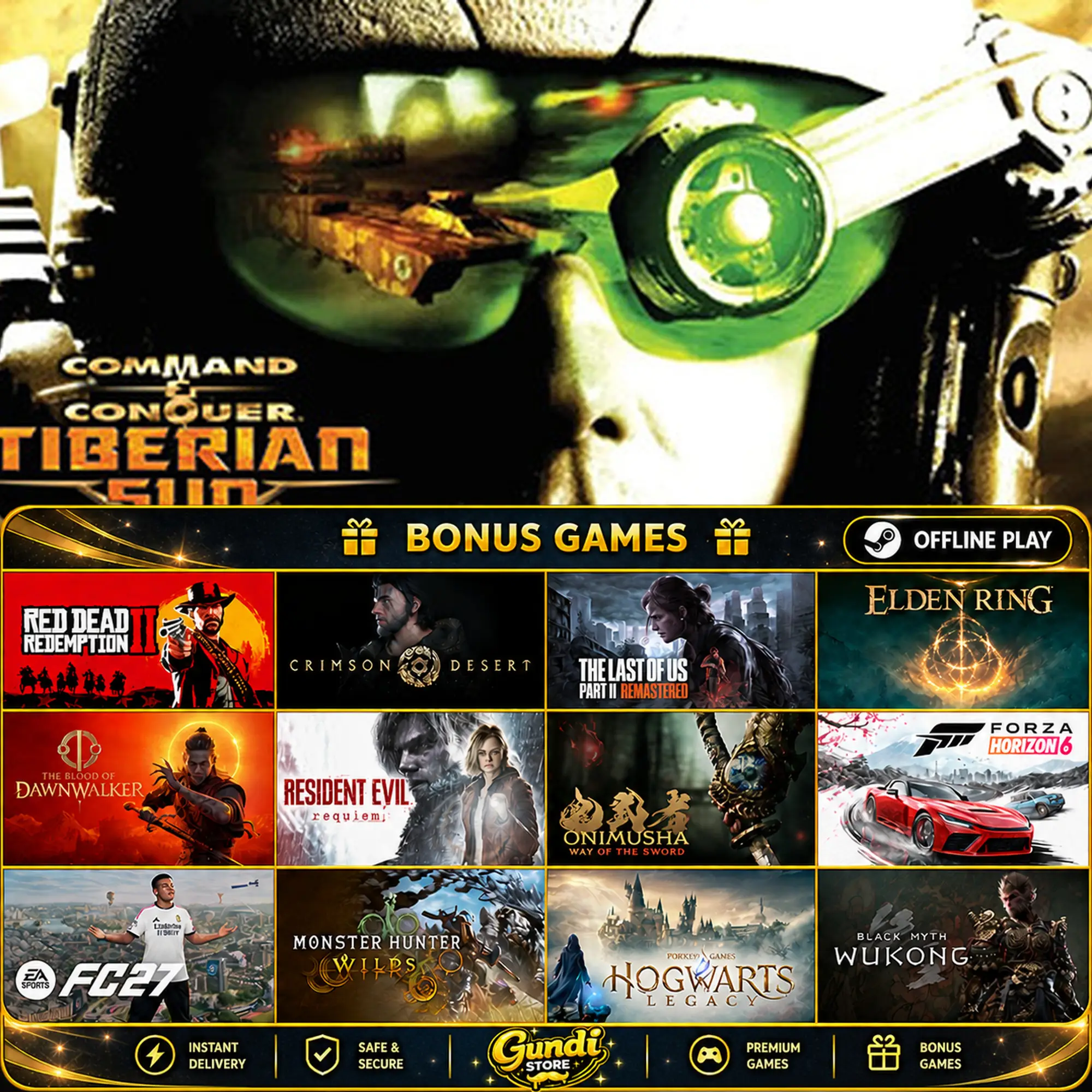 [AUTO CODE] - Command & Conquer™ Tiberian Sun™ and Firestorm™ + BONUS GAME