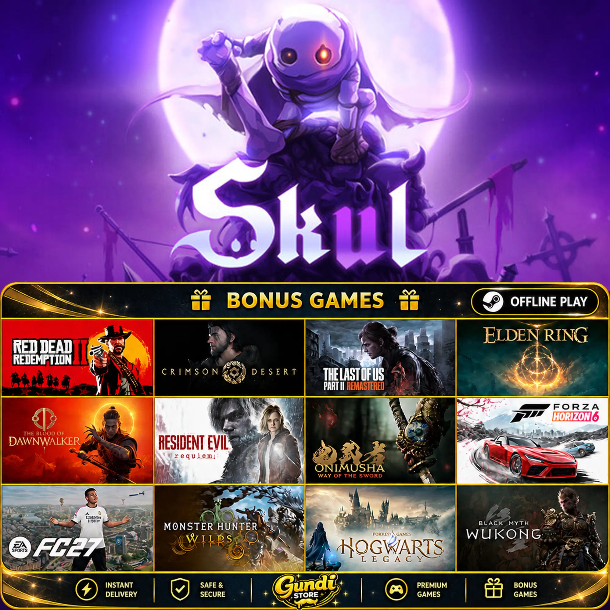 [AUTO CODE] - Skul_ The Hero Slayer + BONUS GAME