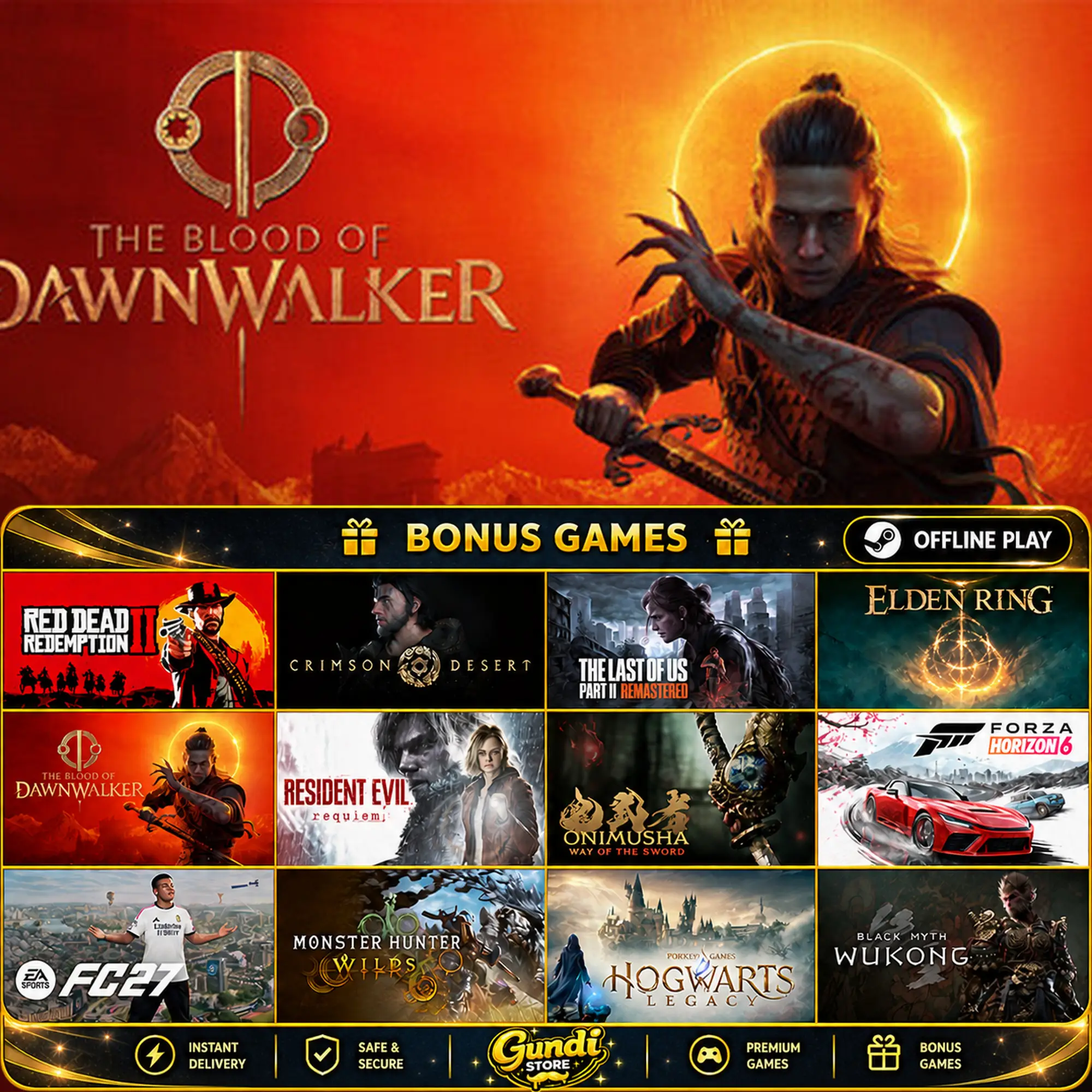 [AUTO CODE] - The Blood of Dawnwalker + BONUS GAME