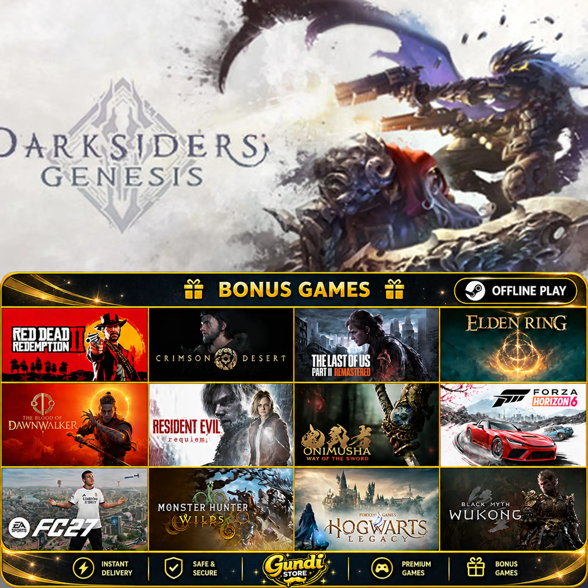 [AUTO CODE] - Darksiders Genesis + BONUS GAME