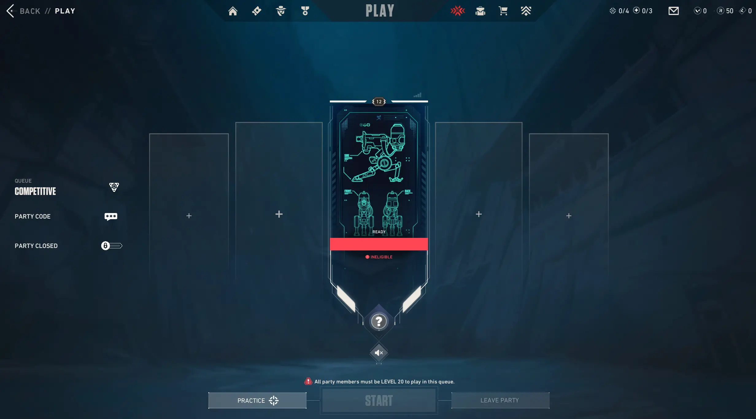 7 Agents - Not Ranked Ready - 12 LVL - Full Acces
