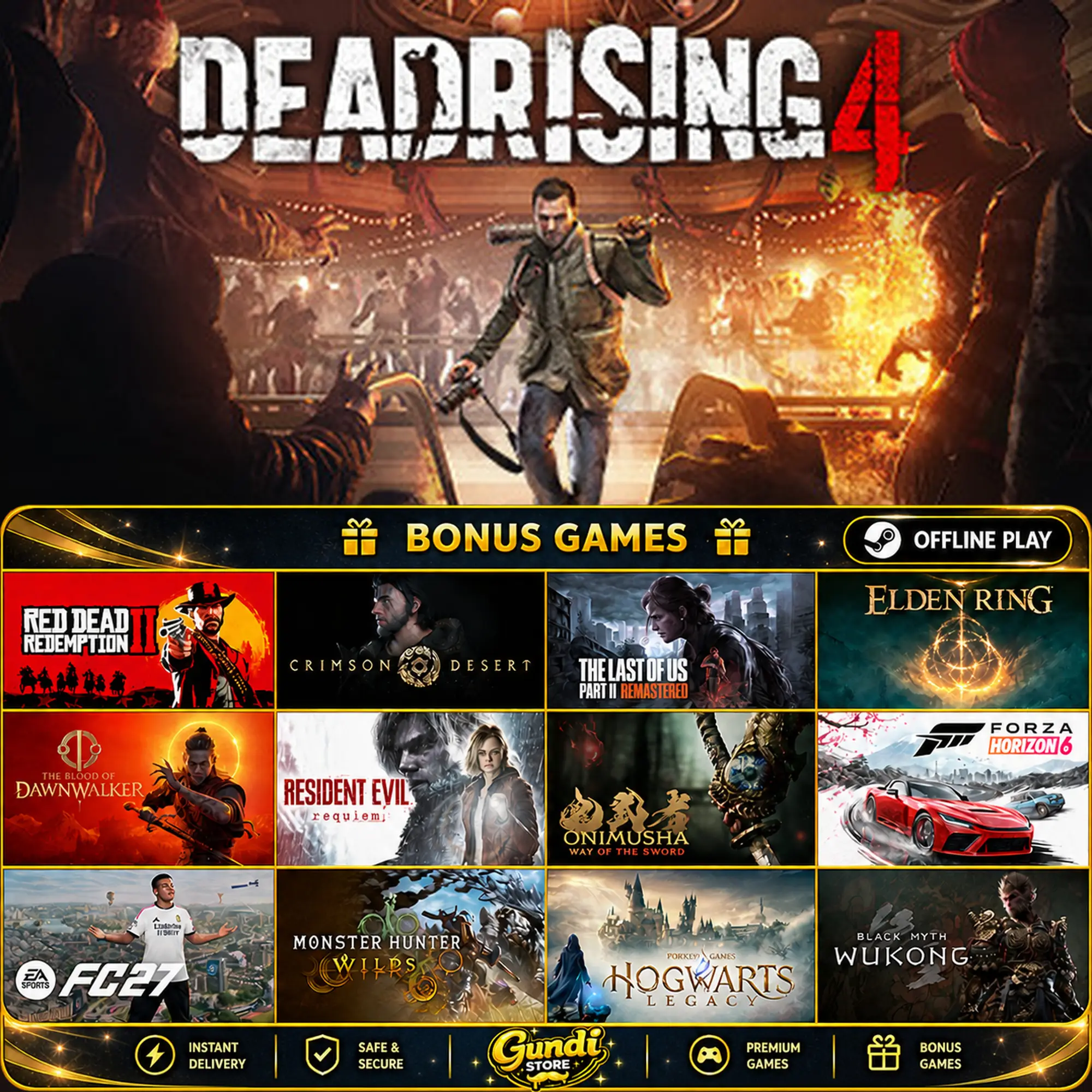 [AUTO CODE] - Dead Rising 4 + BONUS GAME