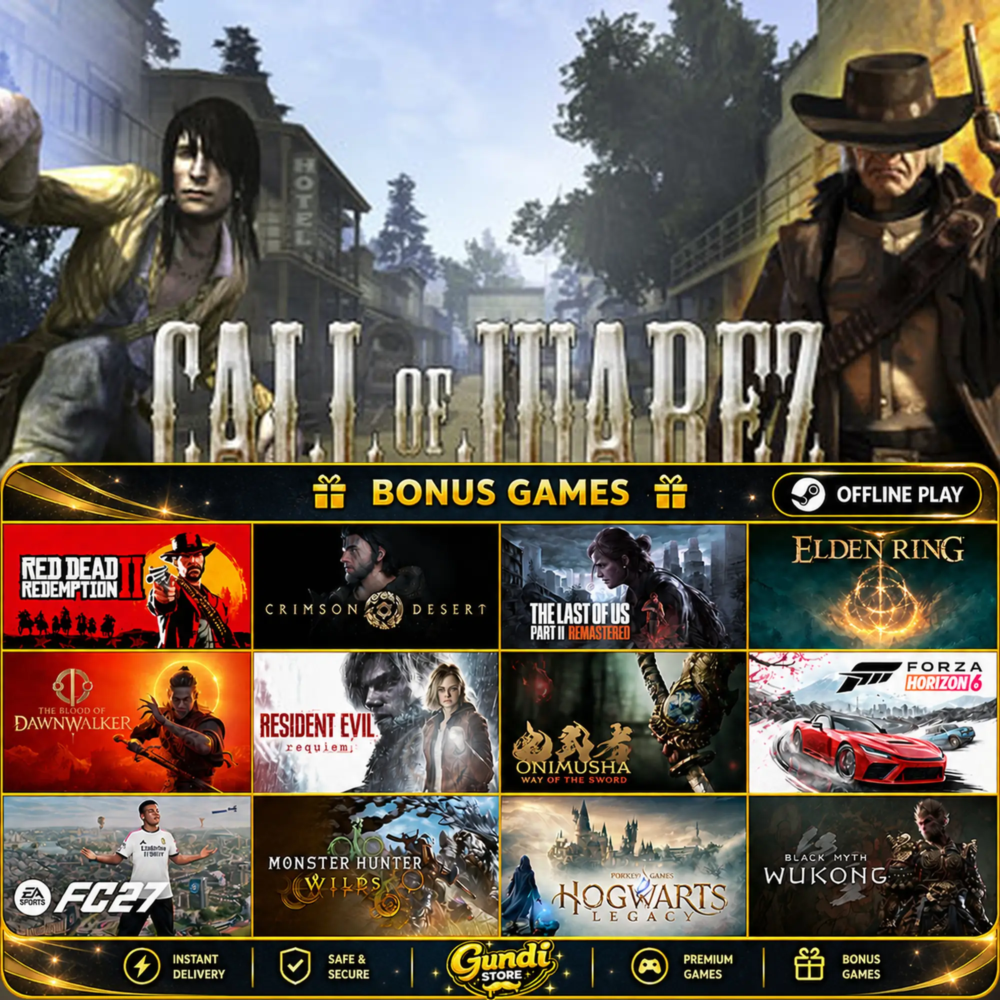 [AUTO CODE] - Call of Juarez + BONUS GAME