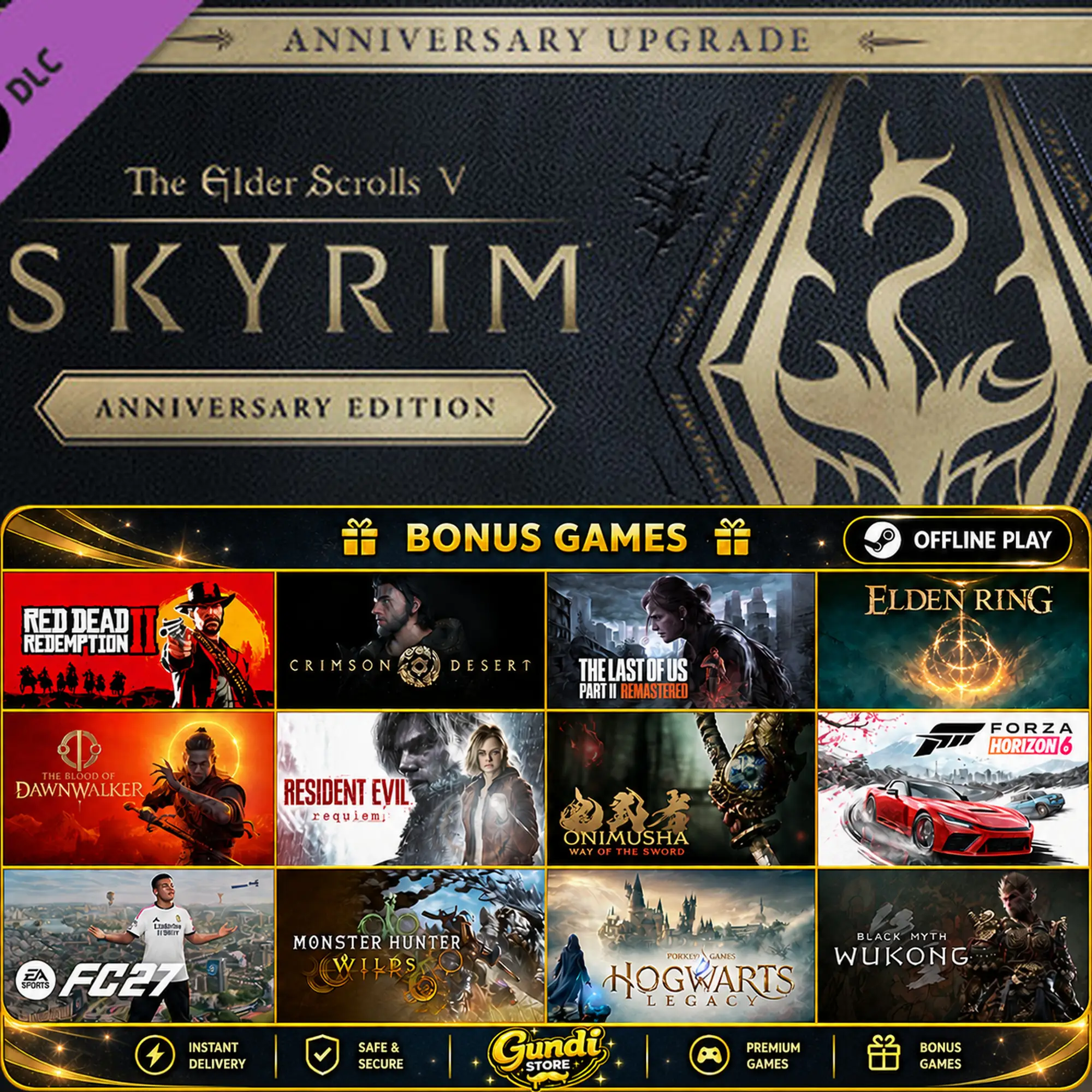 [AUTO CODE] - The Elder Scrolls V_ Skyrim Anniversary Upgrade + BONUS GAME