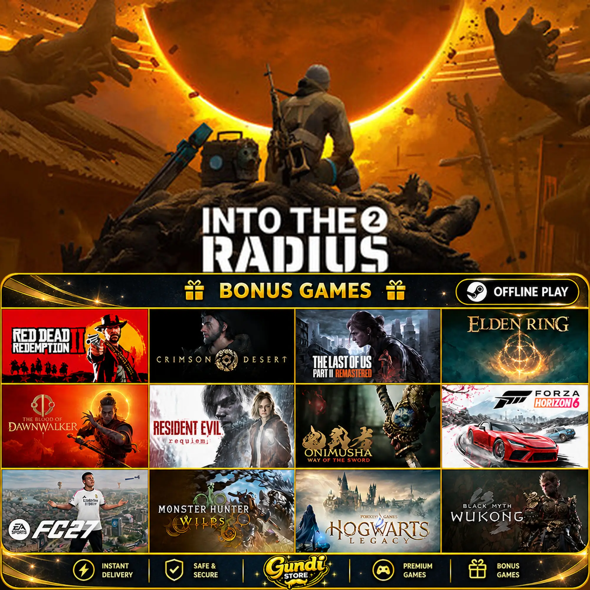 [AUTO CODE] - Into the Radius 2 + BONUS GAME