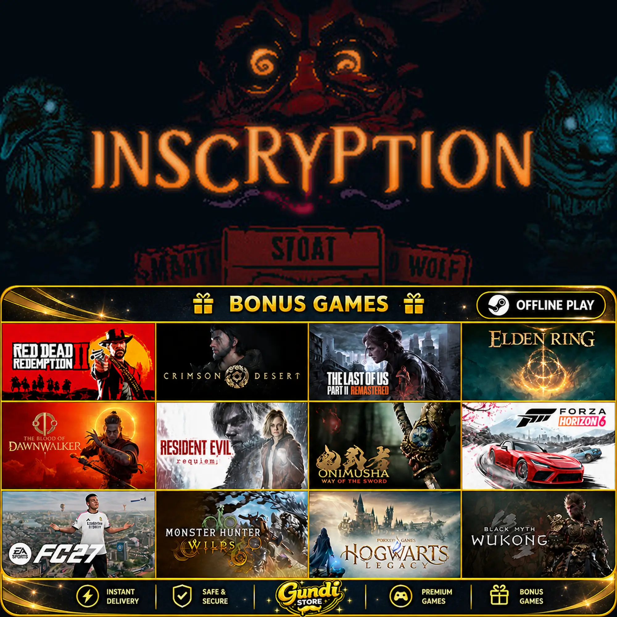 [AUTO CODE] - Inscryption + BONUS GAME
