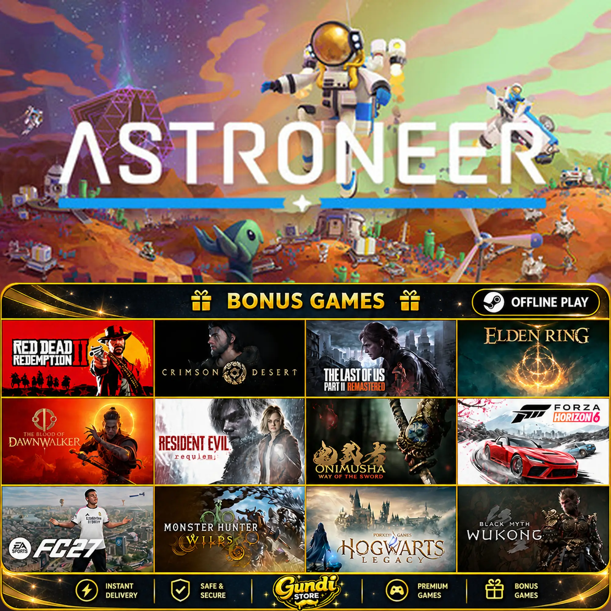 [AUTO CODE] - ASTRONEER + BONUS GAME