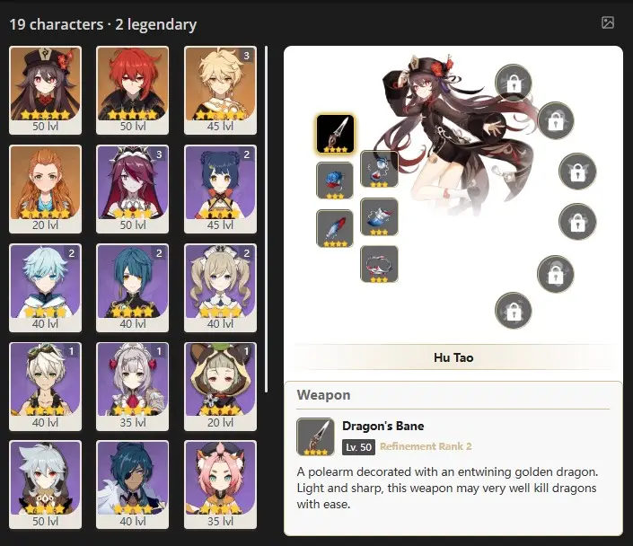 NA- AR:35- DILUC- ALOY - HU TAO-19characters