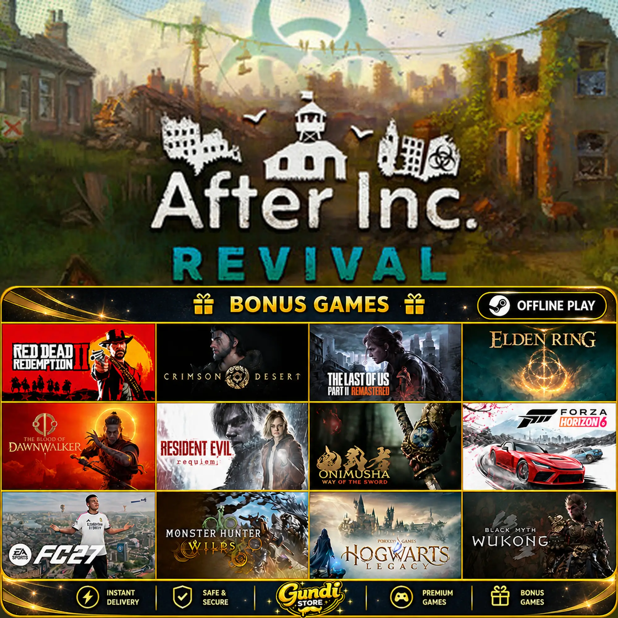 [AUTO CODE] - After Inc_ Revival + BONUS GAME