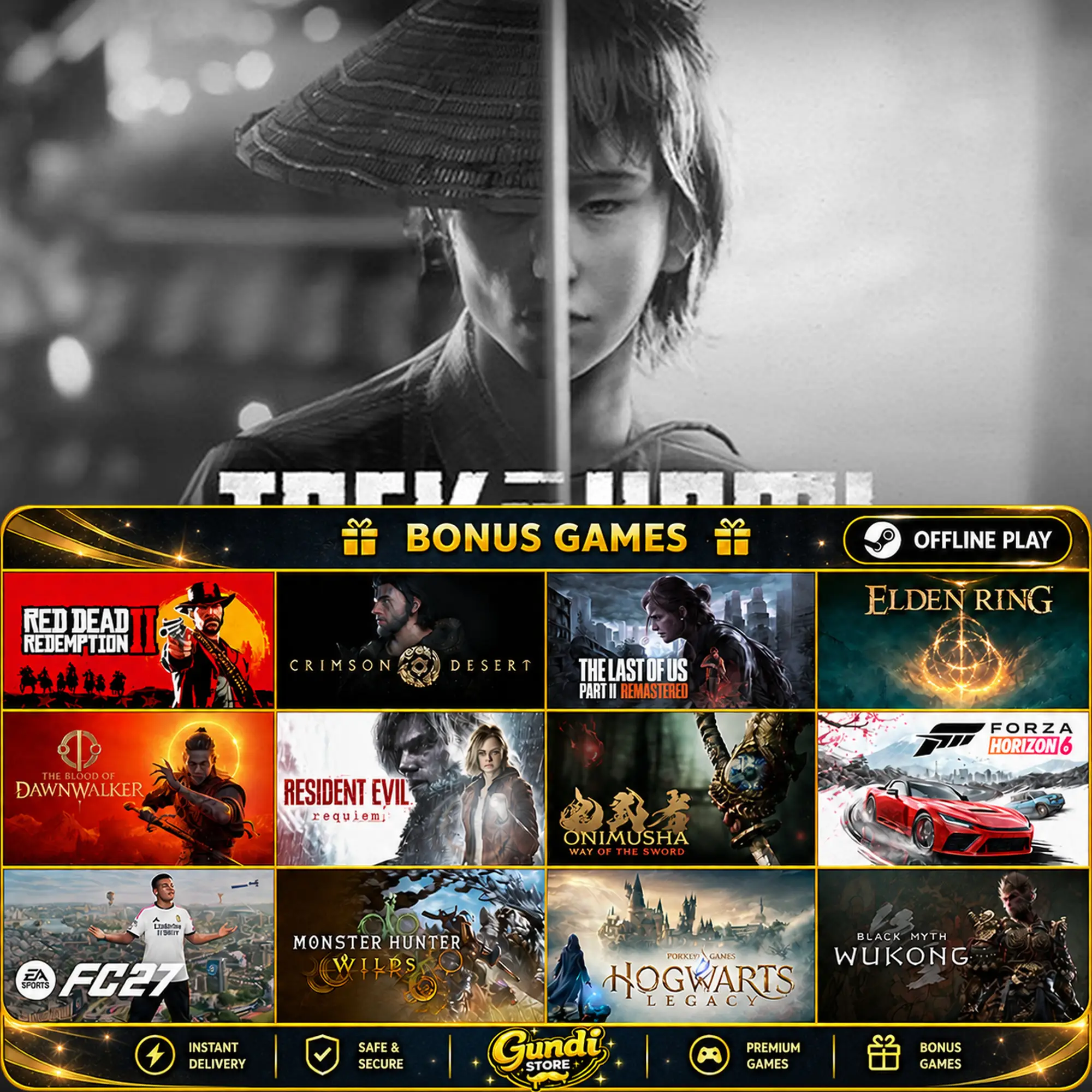 [AUTO CODE] - Trek to Yomi + BONUS GAME