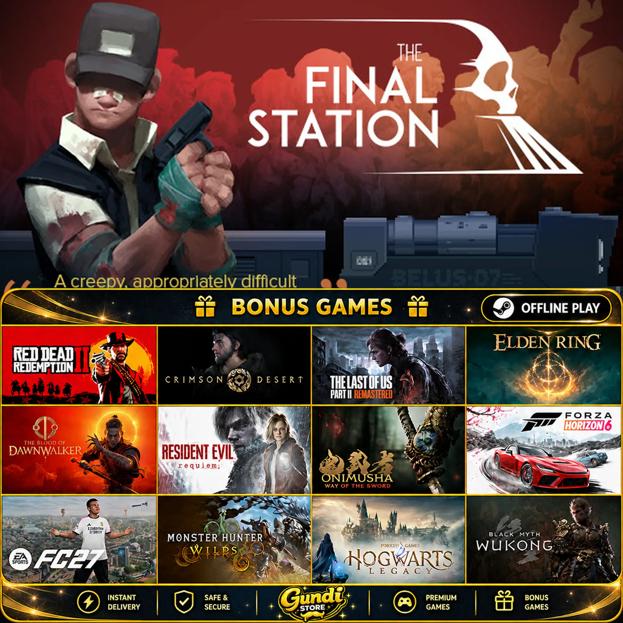 [AUTO CODE] - The Final Station + BONUS GAME