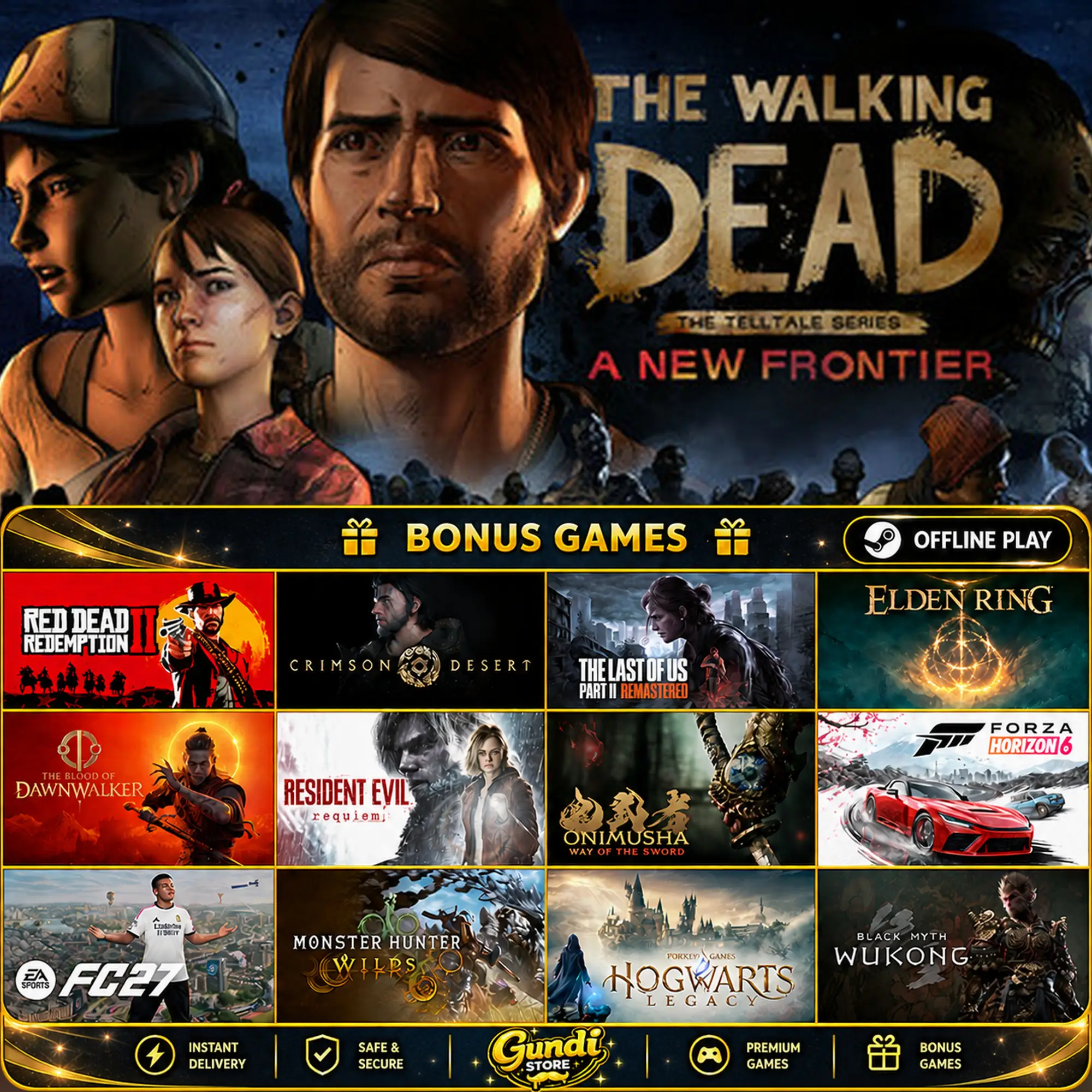 [AUTO CODE] - The Walking Dead_ A New Frontier + BONUS GAME