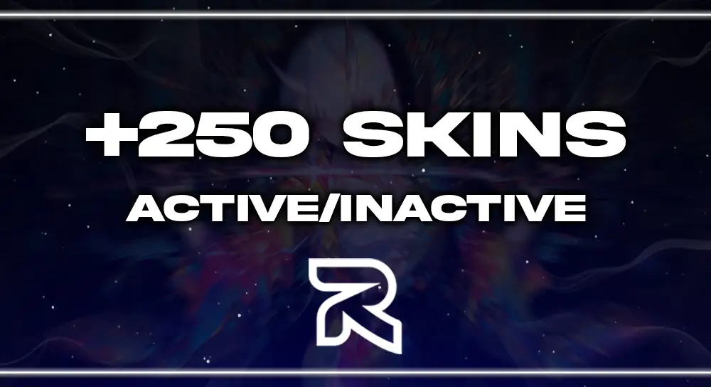 +250 SKINS
