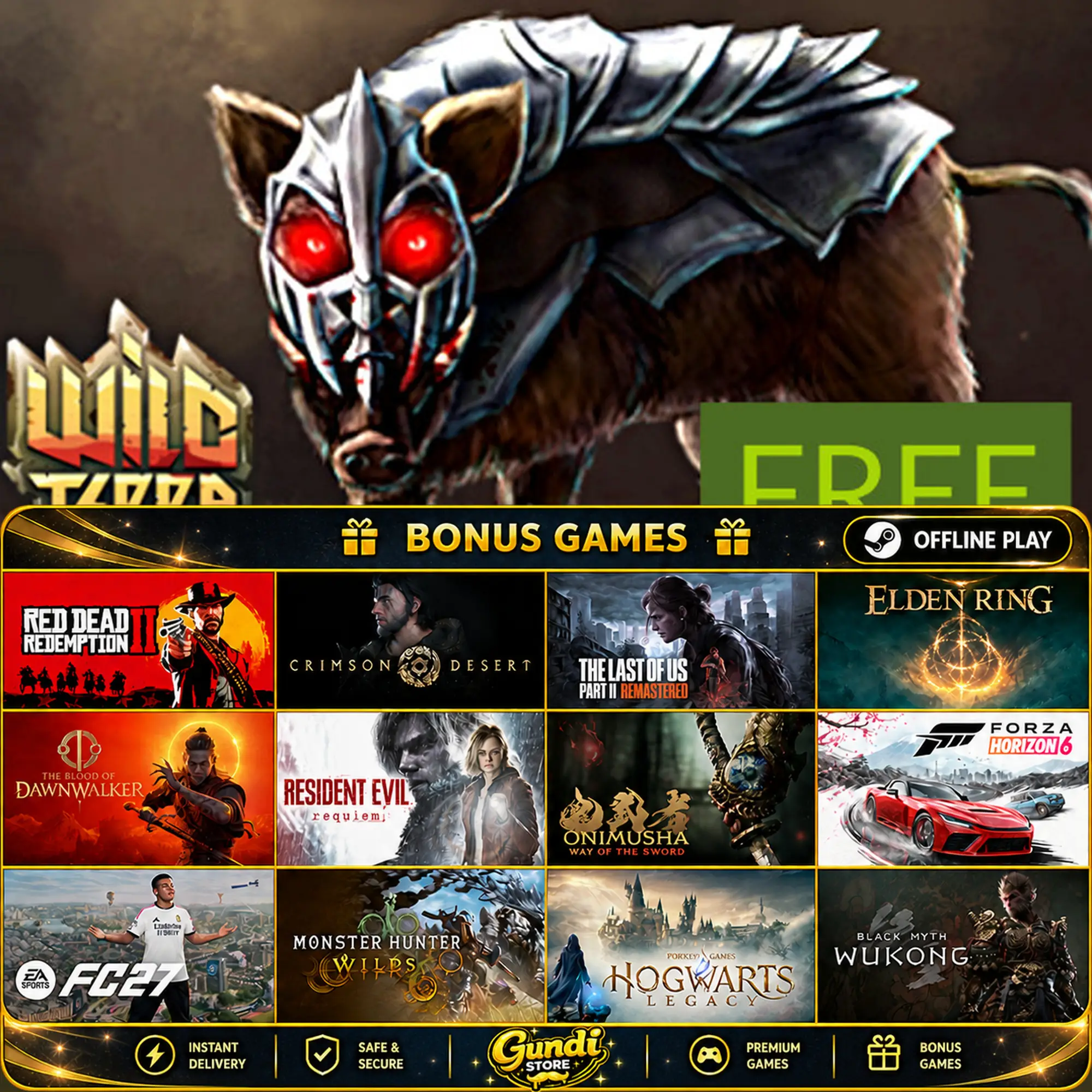 [AUTO CODE] - Wild Terra Online + BONUS GAME