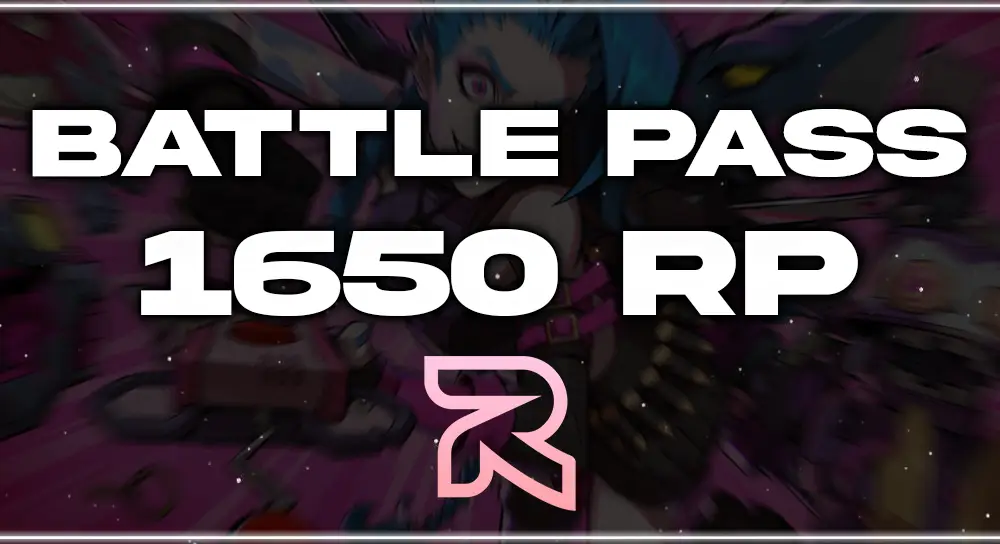 League of Legends 1650 RP BATTLE PASS