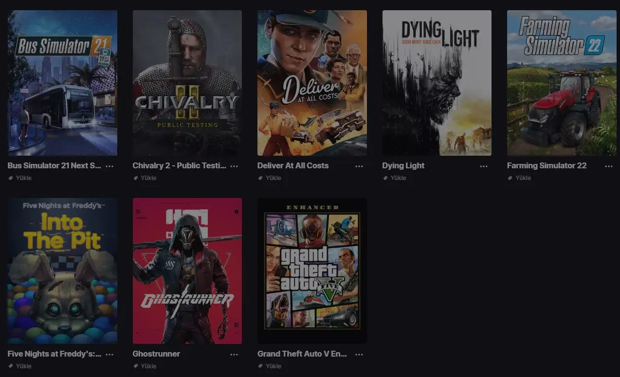 GTA 5 NEVER PLAYED, FRESH ACCOUNT DYING LIGHT, FARMING SIM22,BUS SIM 21,GHOSTRUNNER,FNAF