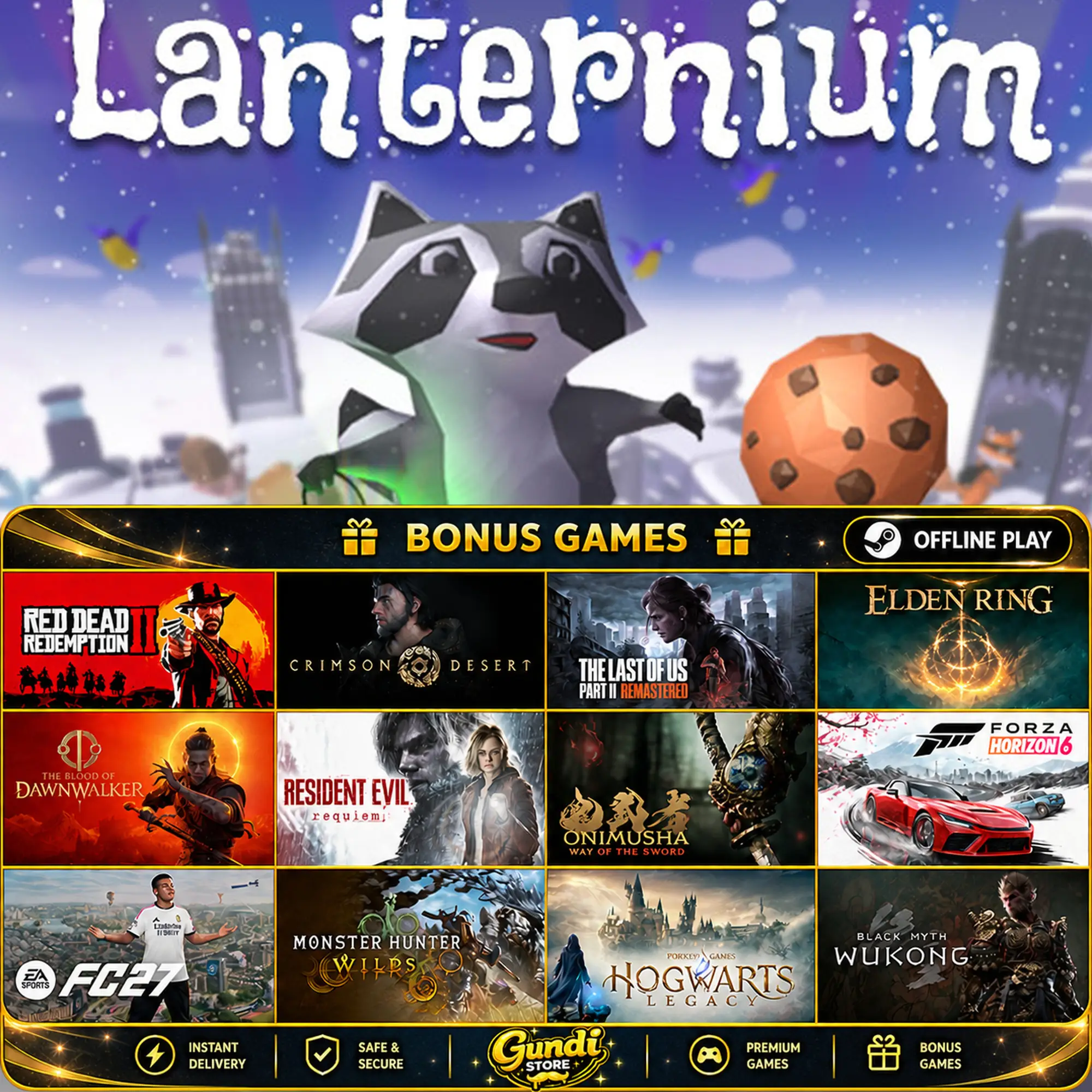 [AUTO CODE] - Lanternium + BONUS GAME