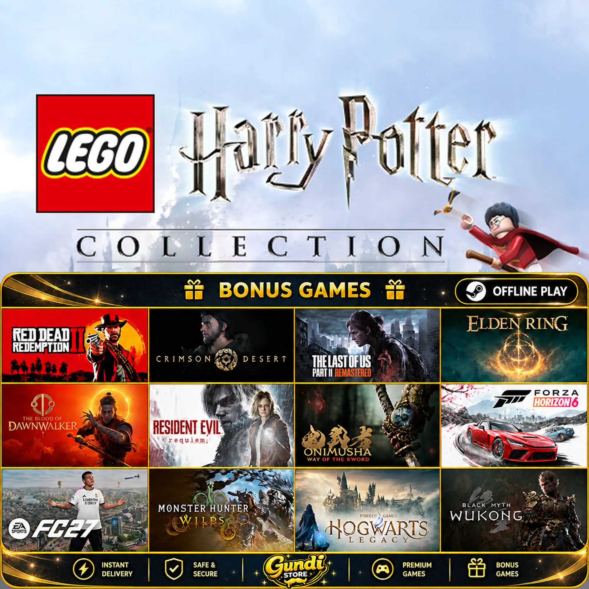 [AUTO CODE] - LEGO® Harry Potter™ Collection + BONUS GAME