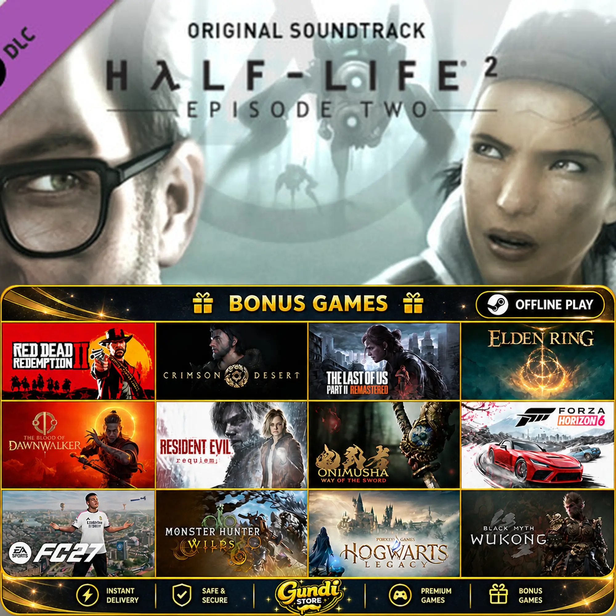 [AUTO CODE] - Half-Life 2_ Episode Two + BONUS GAME