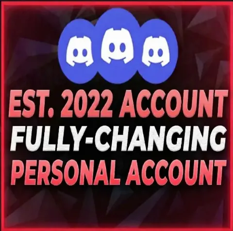 Discord Account - 2022 Creation Year - Email Verified - Full Access