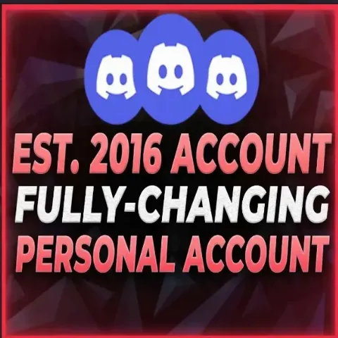 Discord Account - 2016 Creation Year - Full Access & Guaranteed