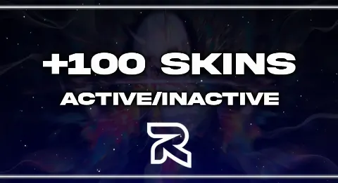 +100 SKINS