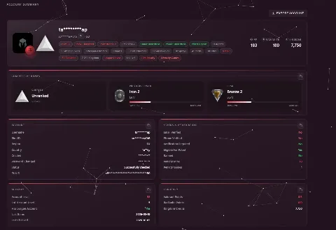 Ranked Ready - 55 LVL - Full Access With Skins