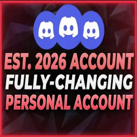 Discord Account - 2026 Creation Year - Email Verified - Full Access
