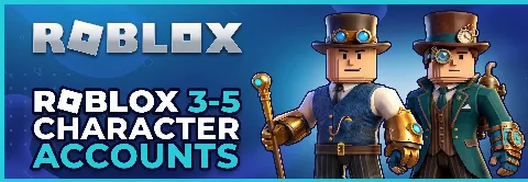 ROBLOX 3-5 CHARACTER FULL ACCESS ACCOUNT