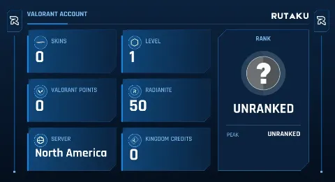 UNRANKED - 1 LVL - 0 SKIN